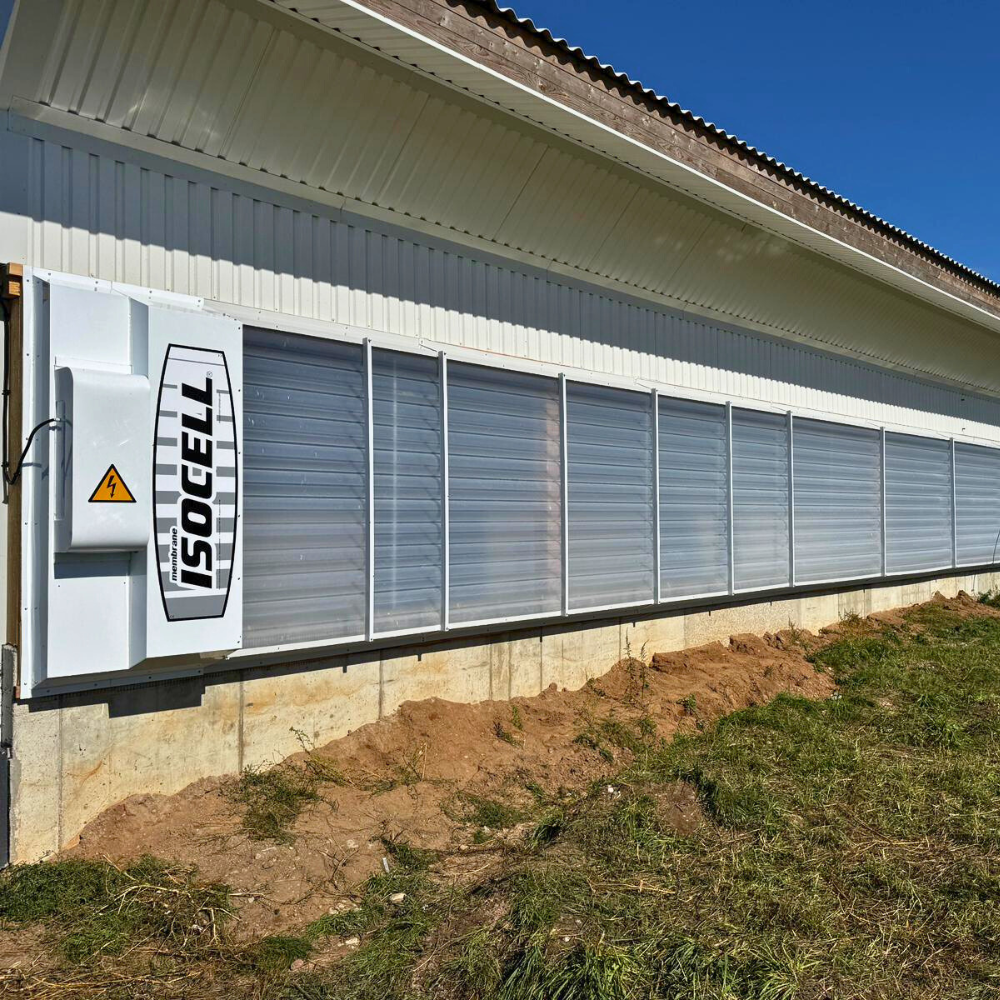 Piepūšamie aizkari ISOCELL Z-wall